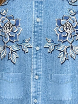 Women's Off-Shoulder Dress, Floral Embroidery, Sleeveless, Casual Spring & Summer Wear