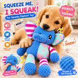 Pet Plush Toy with Squeaker Cat Dog Puzzle Toy Soft Durable Companion Teeth Cleaning Chew Toy Chew Resistant Design Pet Supplies