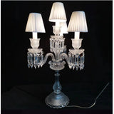European Table Lamp K9 Crystal Modern Crystal Table Lamp Chrome Style Shades De Cristal Table Lamp Floor Lamp Bedside Lighting