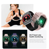 Reloj inteligente GEJIAN con pantalla AMOLED de 1.95 pulgadas y llamadas Bluetooth