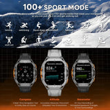 Reloj inteligente GPS AMOLED de 1.96 pulgadas con brújula