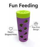 Interactive Detachable Pet Slow Feeder Treat Dispenser | Bite-Resistant Chew Toy for Dogs & Cats, Indoor-Outdoor Use