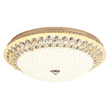Modern LED Crystal  Ceiling Light Circular Golden  Lamp Luminarias Rotunda  For Living Room Aisle Corridor Kitchen