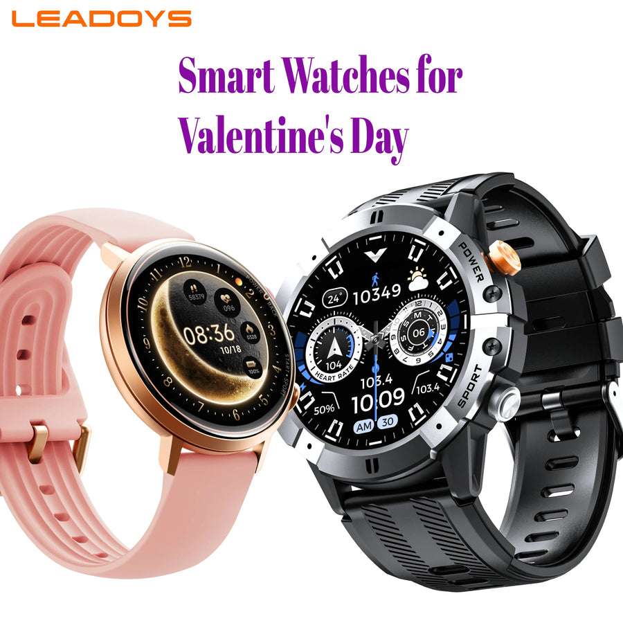 Reloj inteligente LEADOYS con pantalla AMOLED de 1.32 pulgadas