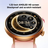Reloj inteligente LEADOYS con pantalla AMOLED de 1.32 pulgadas