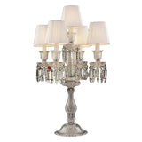 European Table Lamp K9 Crystal Modern Crystal Table Lamp Chrome Style Shades De Cristal Table Lamp Floor Lamp Bedside Lighting