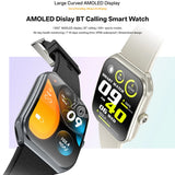 Reloj inteligente GEJIAN con pantalla AMOLED de 1.95 pulgadas y llamadas Bluetooth