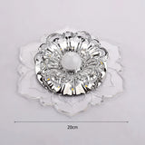 LED Crystal Lampshade Ceiling Lamp Modern Living room Bedroom Surface Mount Indor Lighting Fixture Gallery Spotlight