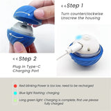 Smart Dog Toys Ball Electronic Interactive Pet Toy Moving Ball USB Automatic Moving Bouncing for Puppy Birthday Gift Cat Product