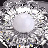 LED Crystal Lampshade Ceiling Lamp Modern Living room Bedroom Surface Mount Indor Lighting Fixture Gallery Spotlight