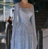Elegant Beaded Lace Evening Dress for Women Luxury Custom Made Shawl Included Bespoke Occasion Wear