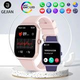 Reloj inteligente GEJIAN con pantalla AMOLED de 1.95 pulgadas y llamadas Bluetooth